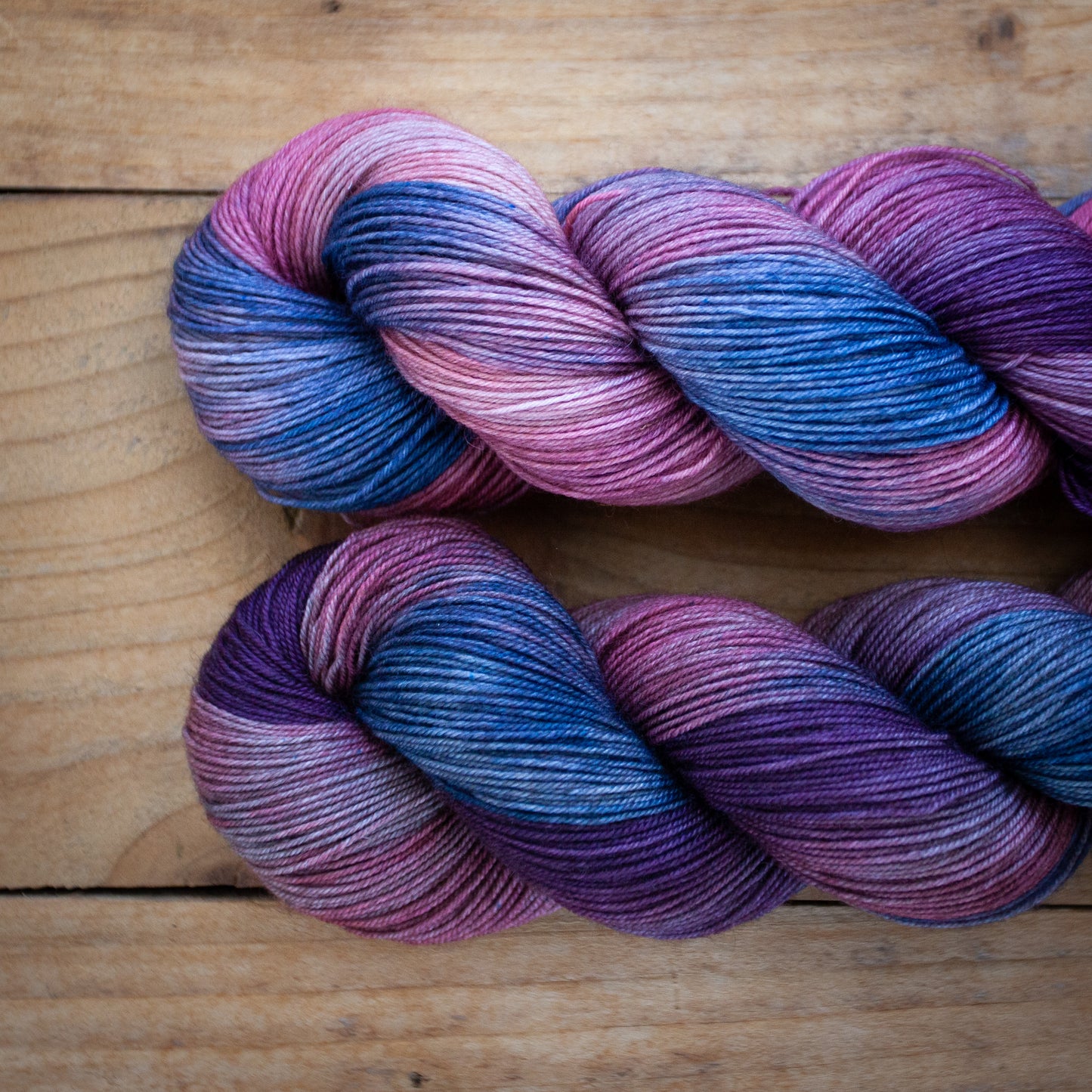 [Ready to ship] - “Ocean Sunrise” - Merino/Yak/Nylon 4ply - hand dyed yarn - limited quantity