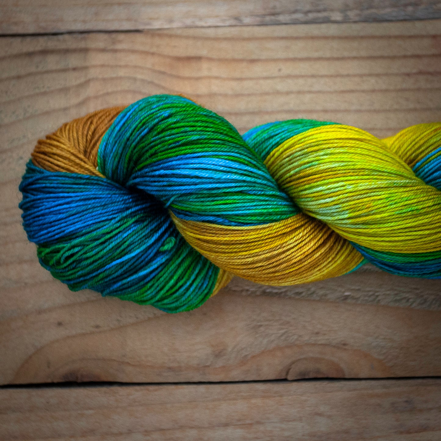 "Hidden Treasures" - hand dyed yarn