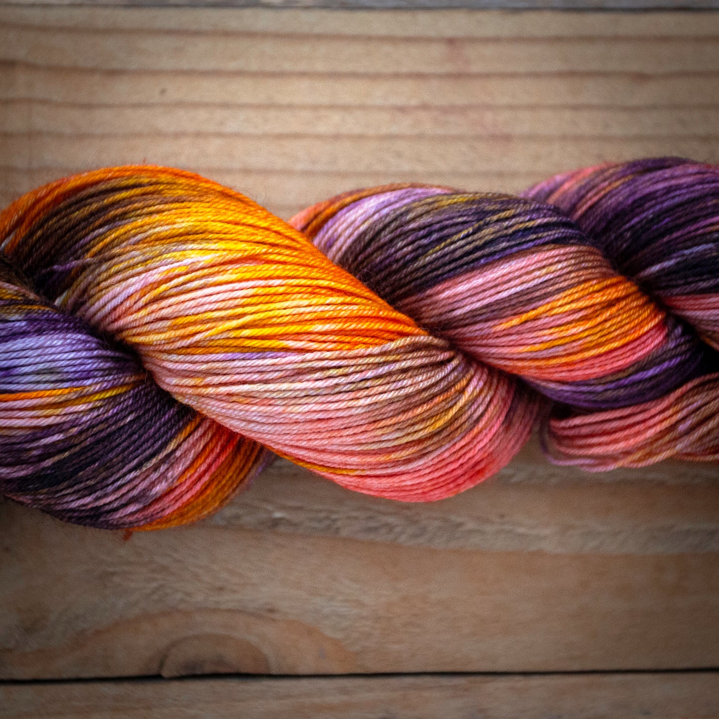 "Coral Reef" - hand dyed yarn