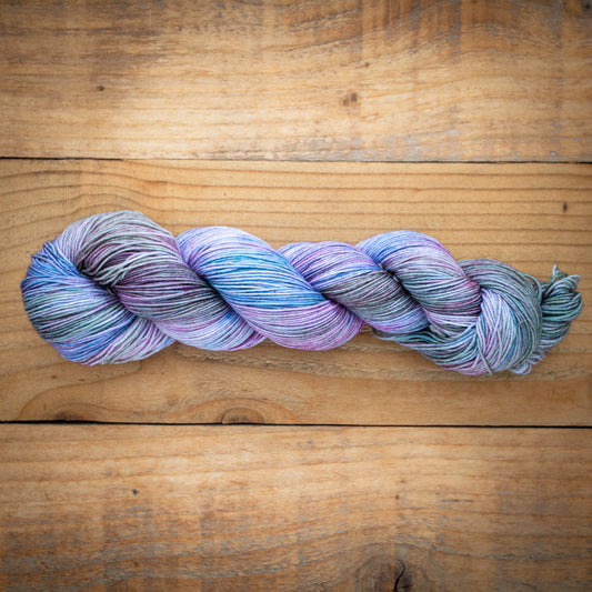 "Winter Sage" - hand dyed yarn