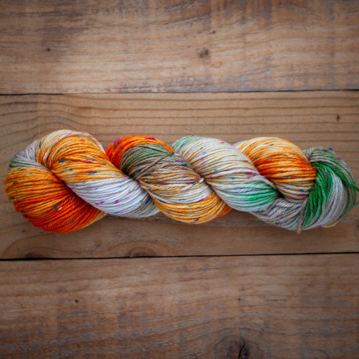 "Chanterelle Season" - Donegal Tweed DK - Superwash Merino - Limited quantity