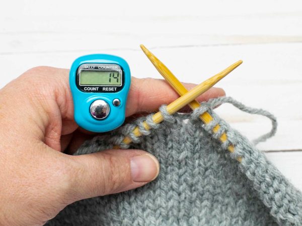 Digital Row Counter for knitting and crochet