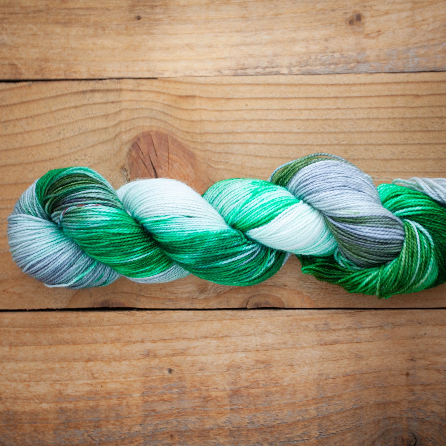 Superwash Bluefaced Leicester (BFL)/Nylon High Twist 4ply hand dyed yarn - sock weight - Ready to Ship