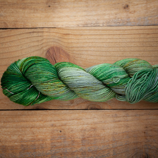 Superwash Bluefaced Leicester (BFL)/Nylon High Twist 4ply hand dyed yarn - sock weight - Ready to Ship