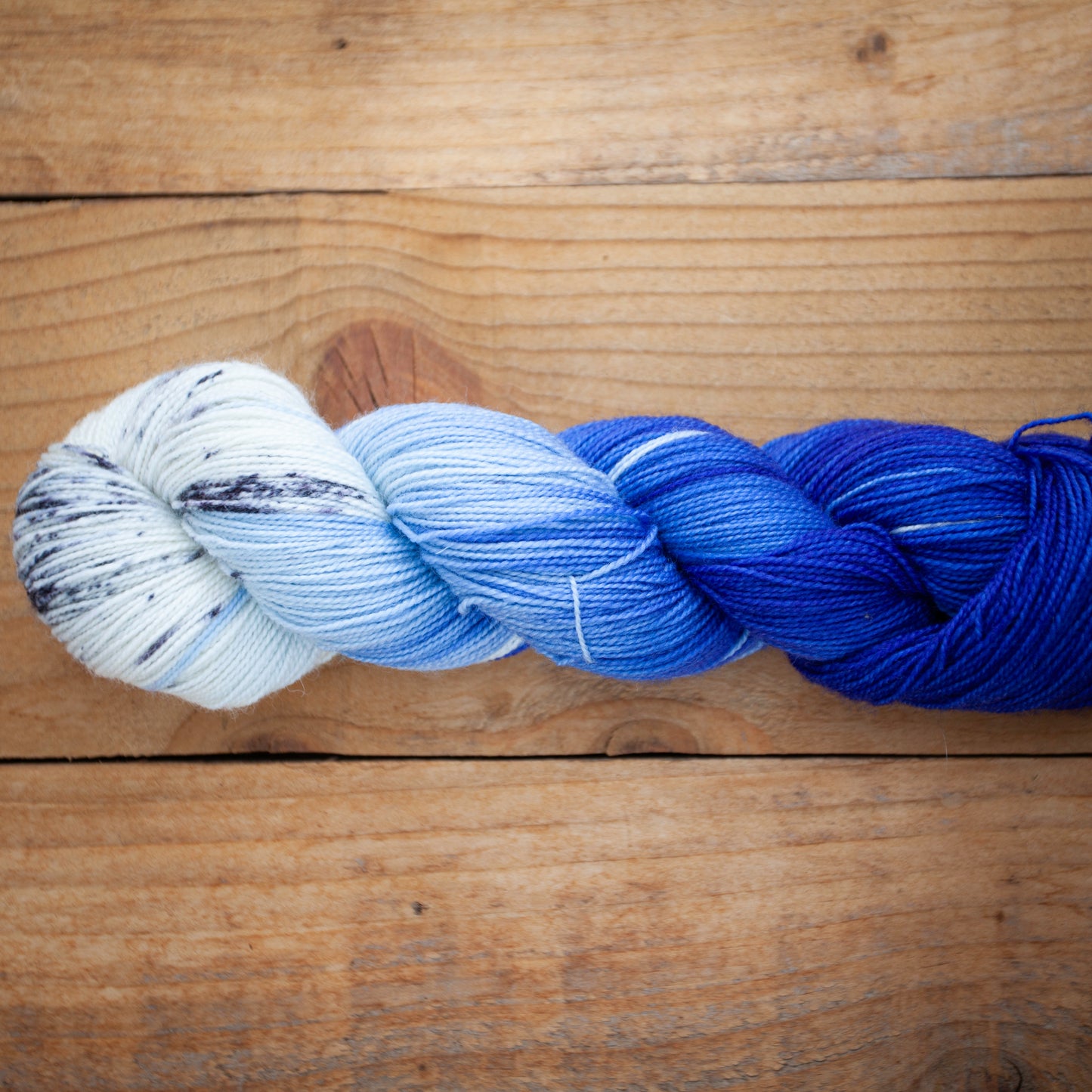 Superwash Bluefaced Leicester (BFL)/Nylon High Twist 4ply hand dyed yarn - sock weight - Ready to Ship