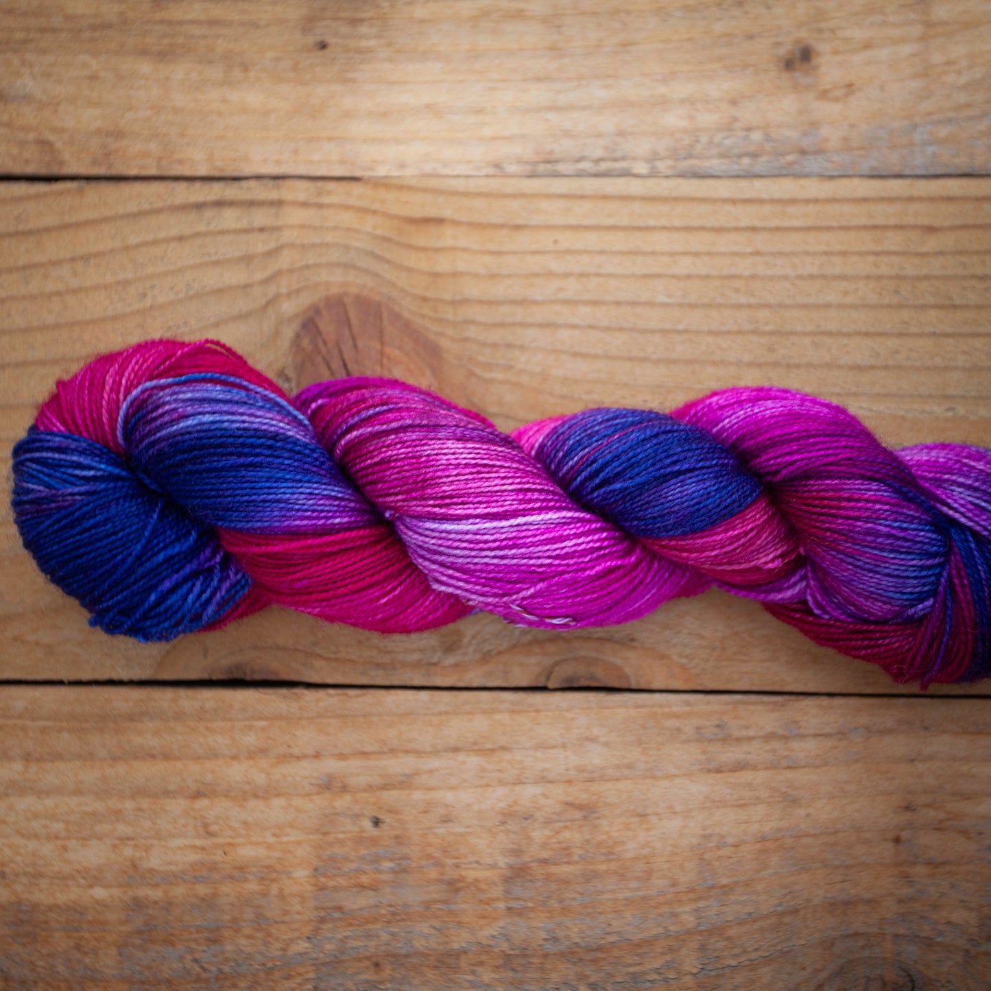 Superwash Bluefaced Leicester (BFL)/Nylon High Twist 4ply hand dyed yarn - sock weight - Ready to Ship