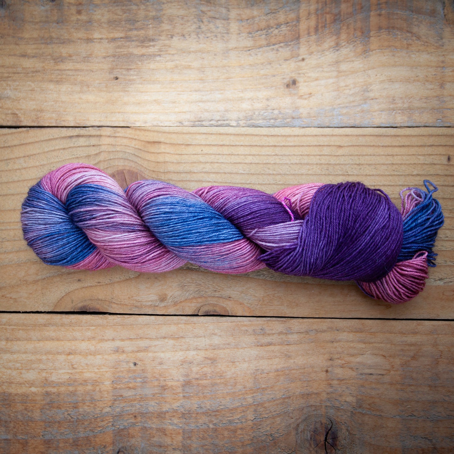 Bluefaced Leicester 4Ply hand dyed yarn - Ready to Ship