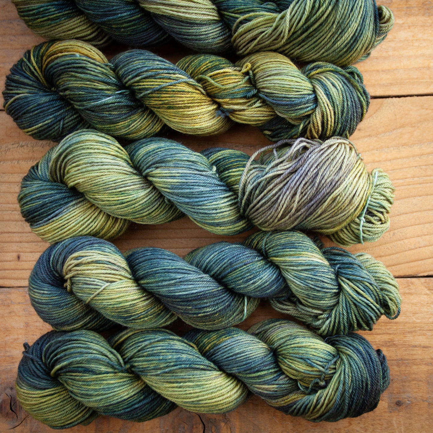 100% Superwash Bluefaced Leicester - DK weight - hand dyed yarn - Ready to Ship