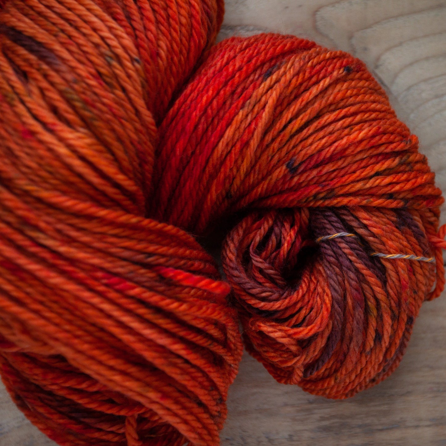 "Pumpkin Patch" - hand dyed yarn