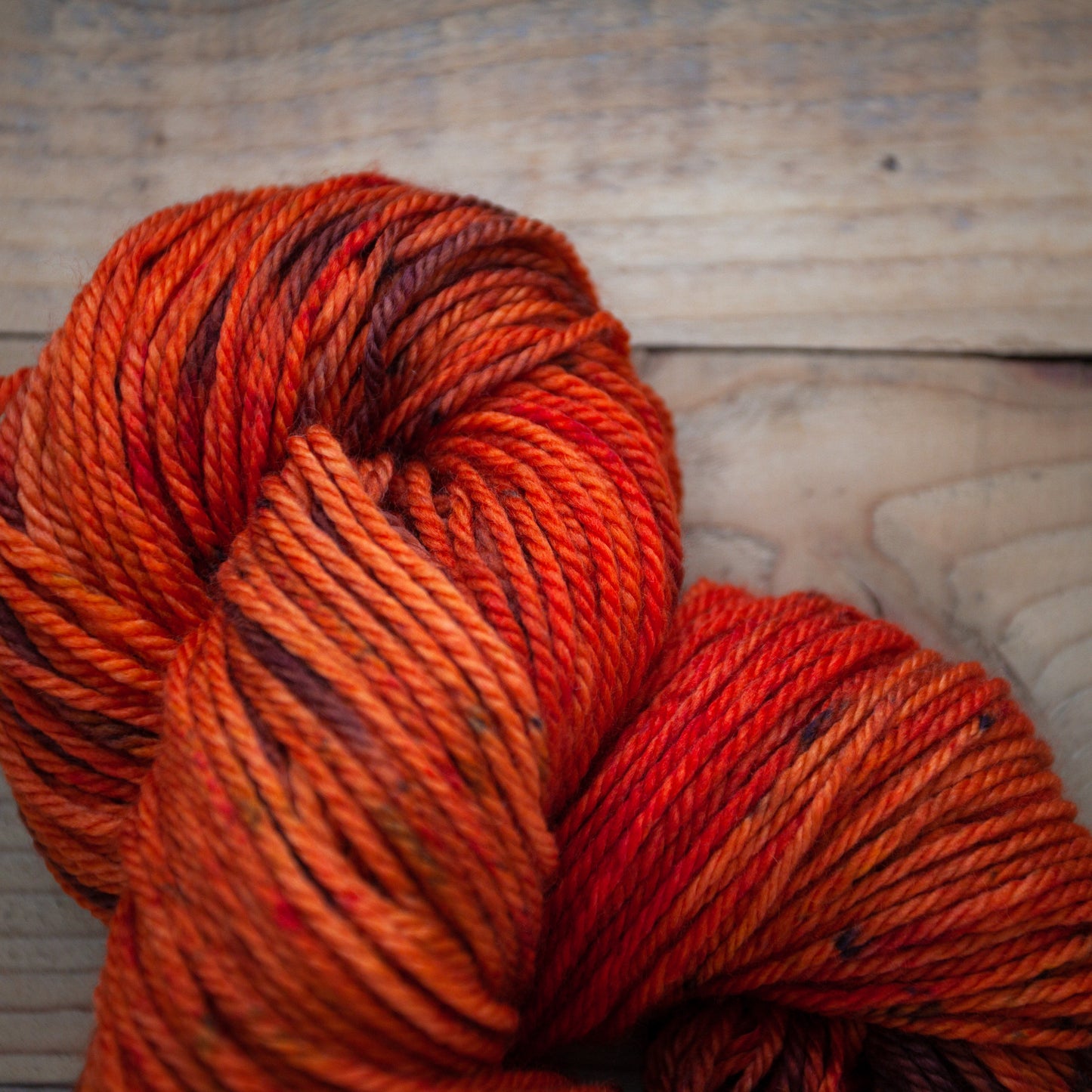 "Pumpkin Patch" - hand dyed yarn