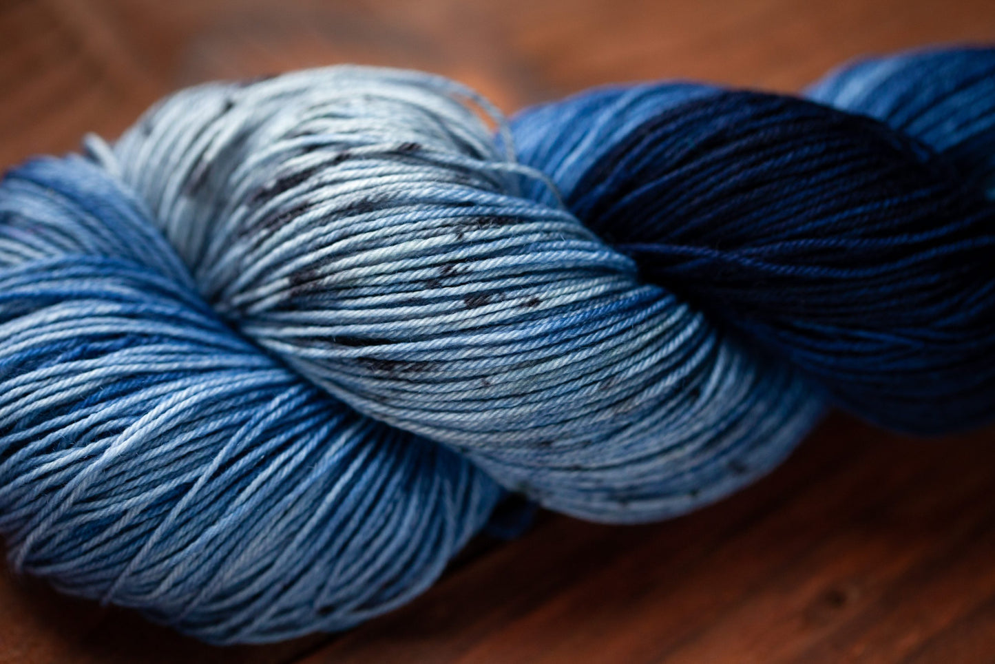 "Swifts in the Sky" - hand dyed yarn