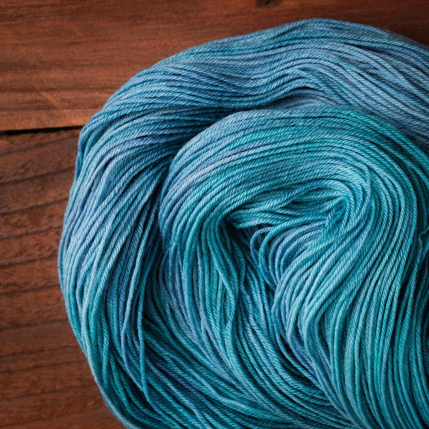 "Irish Sea" - hand dyed yarn