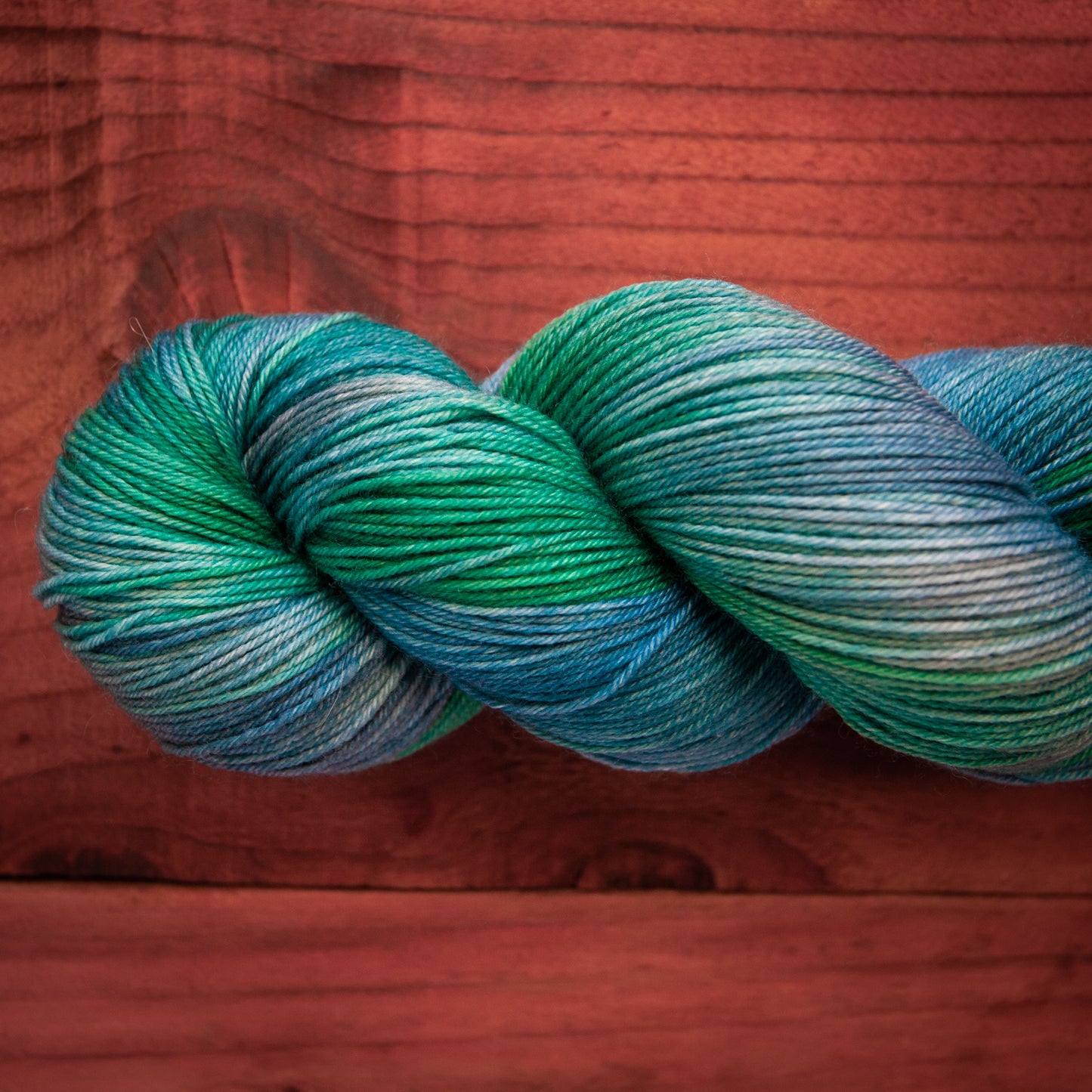 "Coastal Living" - hand dyed yarn