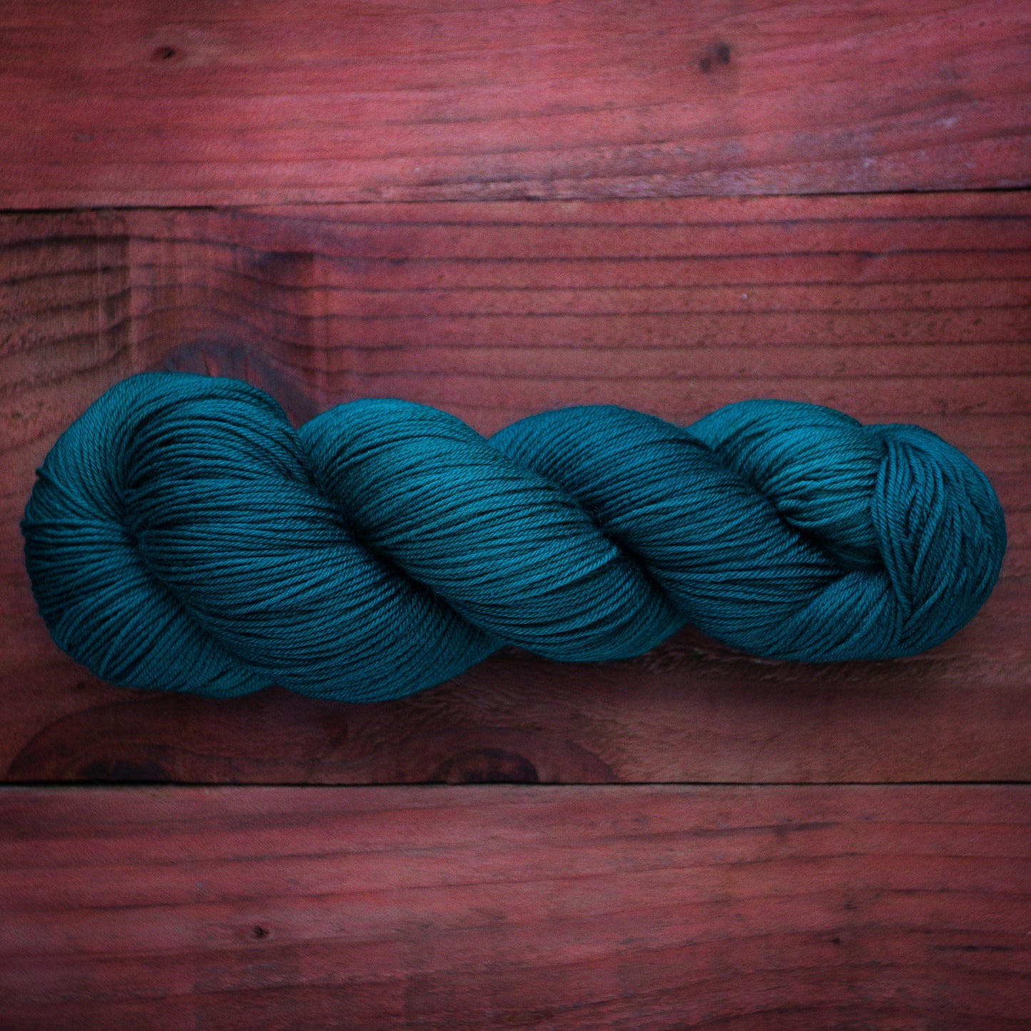 "Emerald Vines" - hand dyed yarn