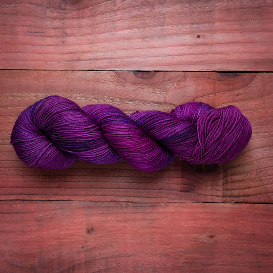 "Sorceress" - hand dyed yarn