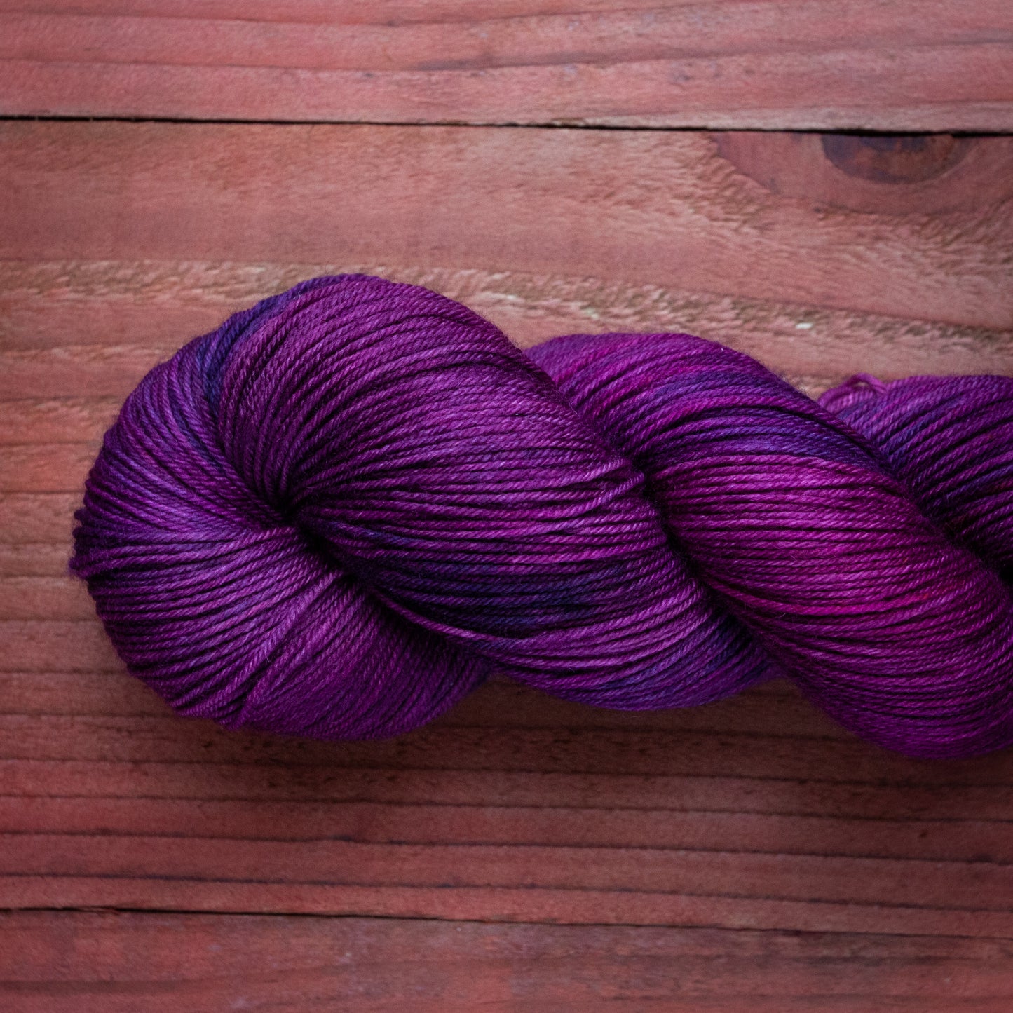 "Sorceress" - hand dyed yarn