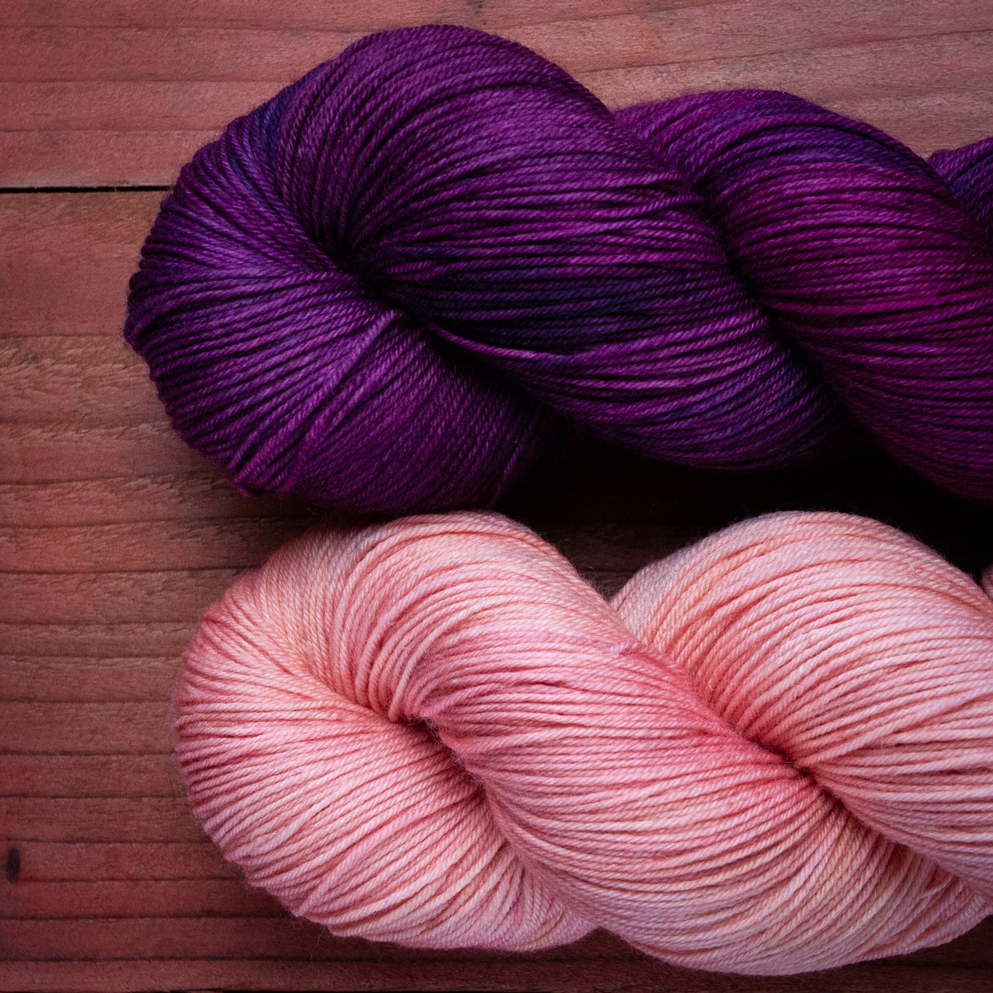 Yarn set "Sorceress" and "Sakura"