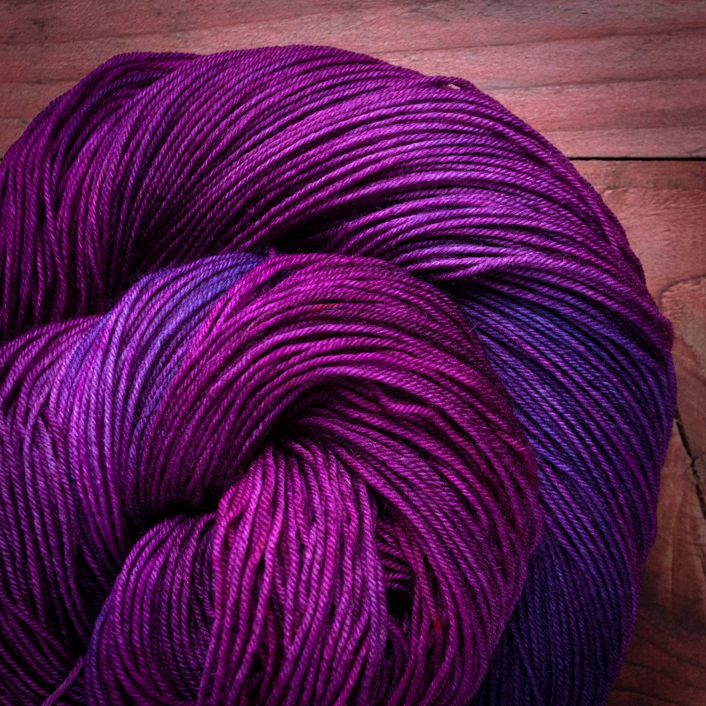 "Sorceress" - hand dyed yarn