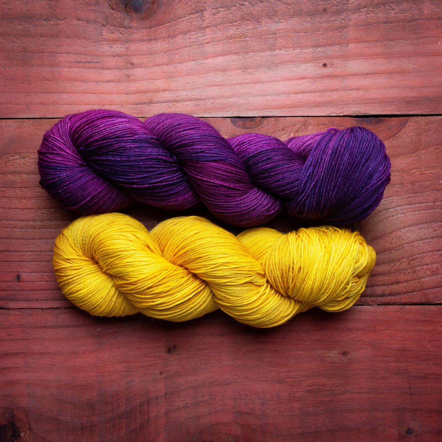 "Pure Sunshine" - hand dyed yarn