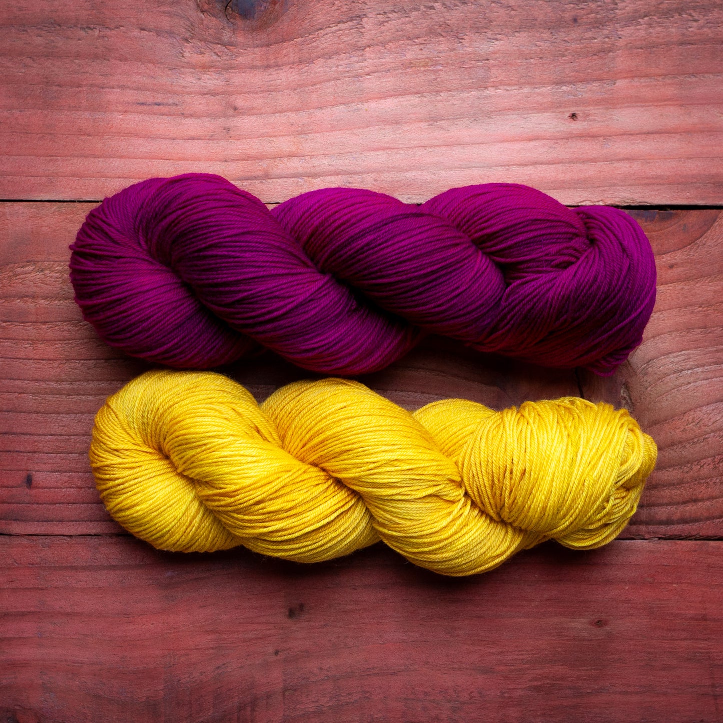 "Pure Sunshine" - hand dyed yarn