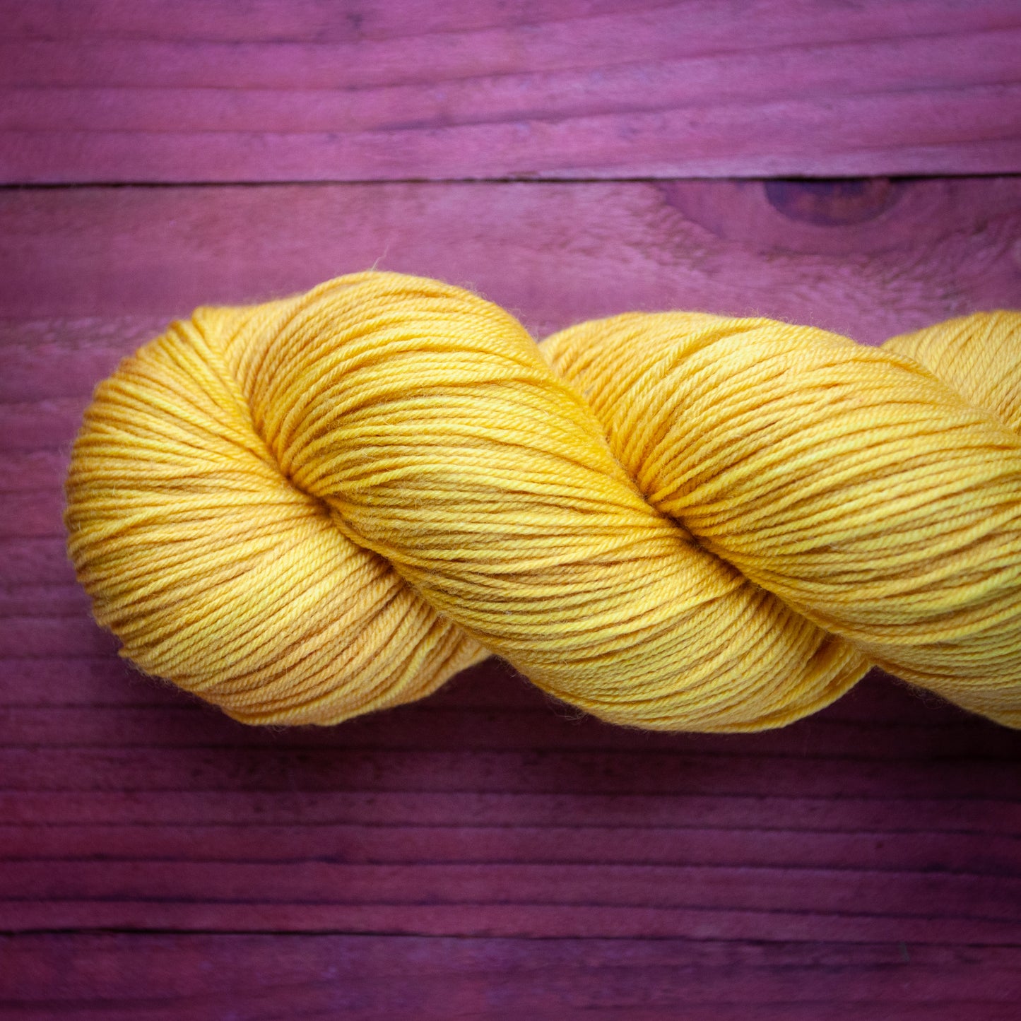 "Pure Sunshine" - hand dyed yarn