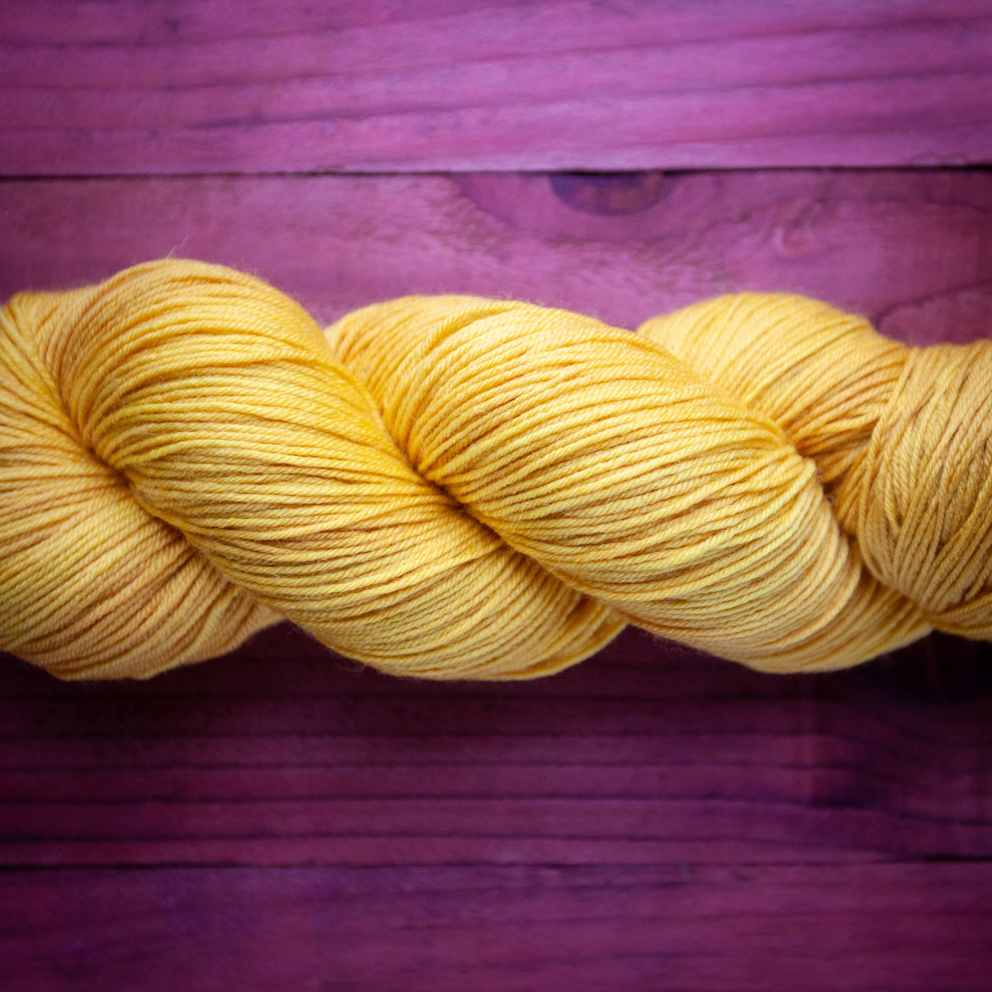 "Pure Sunshine" - hand dyed yarn