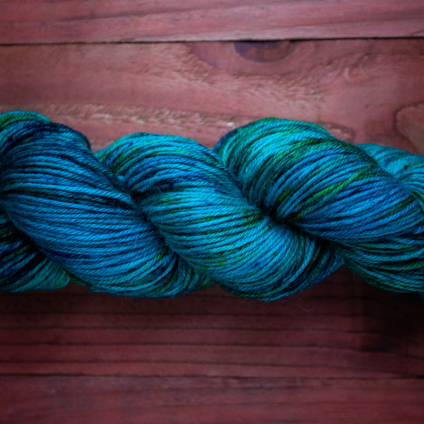 "Underwater" - hand dyed yarn