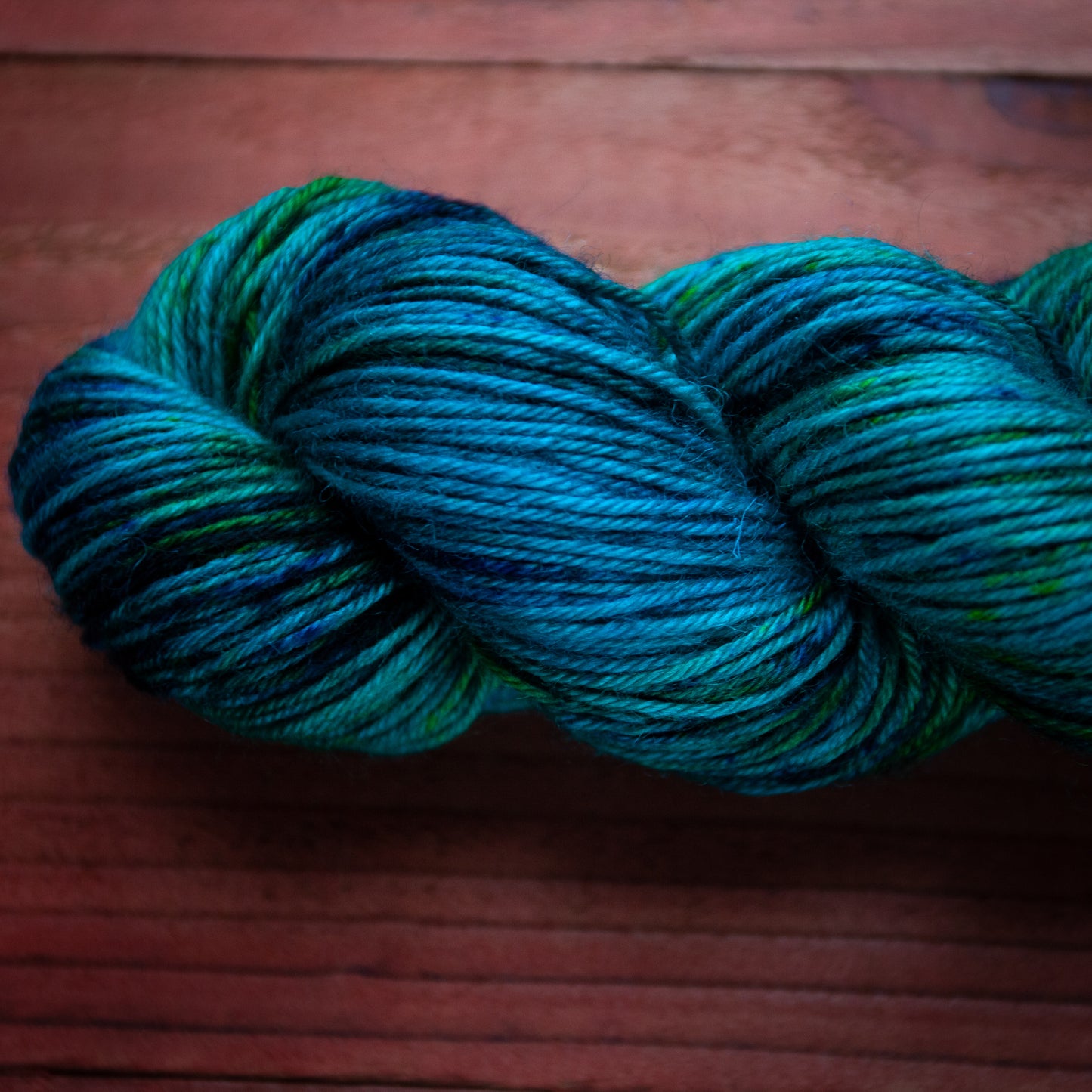 "Underwater" - hand dyed yarn