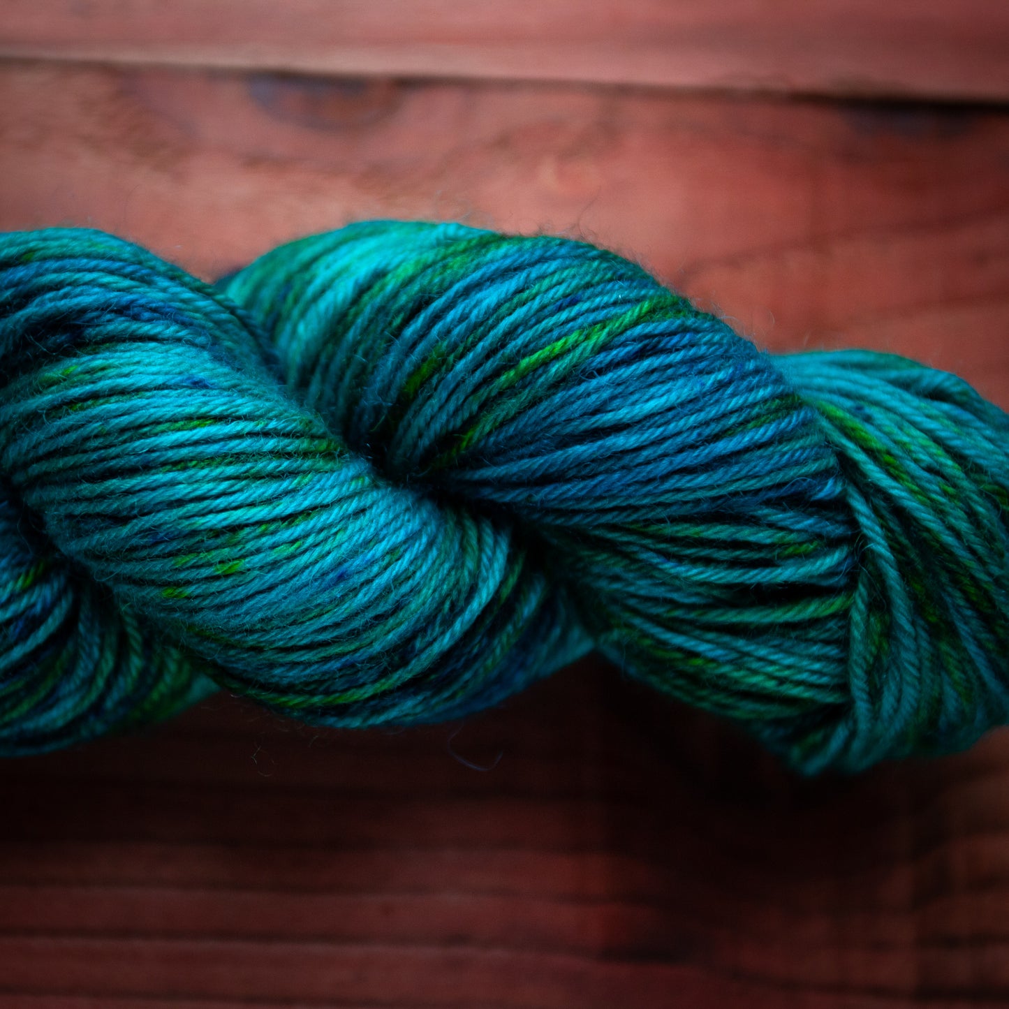 "Underwater" - hand dyed yarn