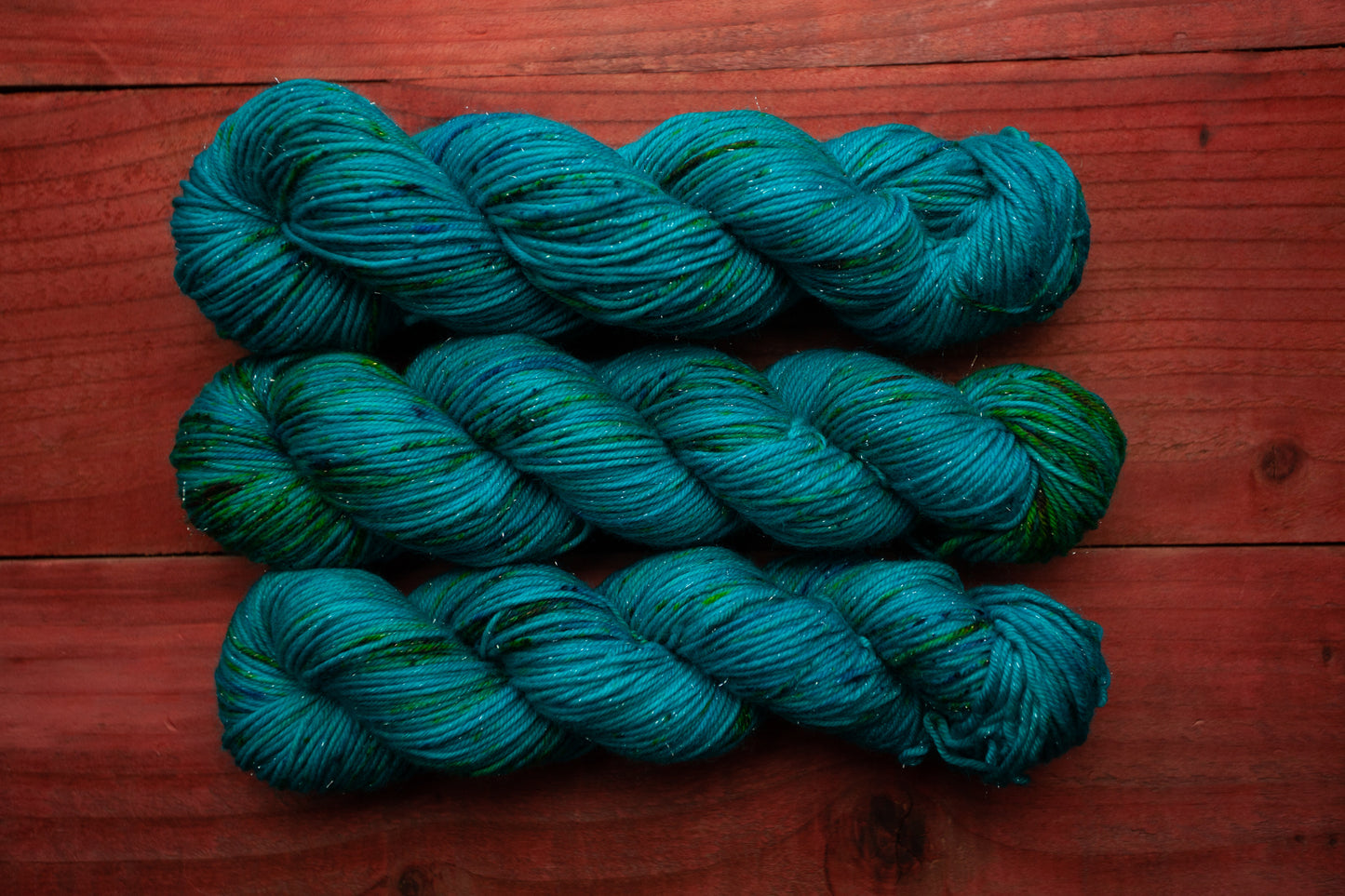 "Underwater" - hand dyed yarn