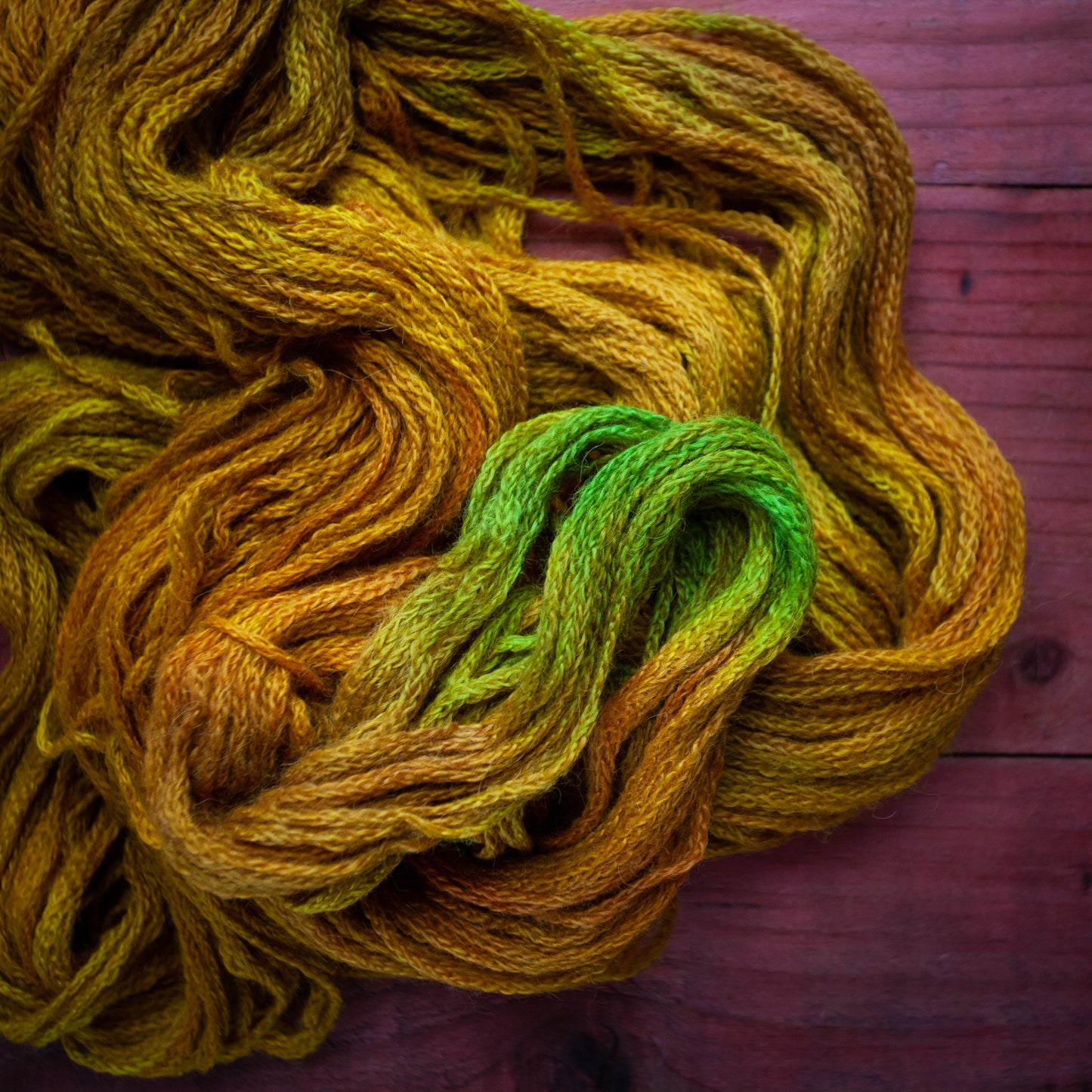 "Honey Meadow" - hand dyed yarn