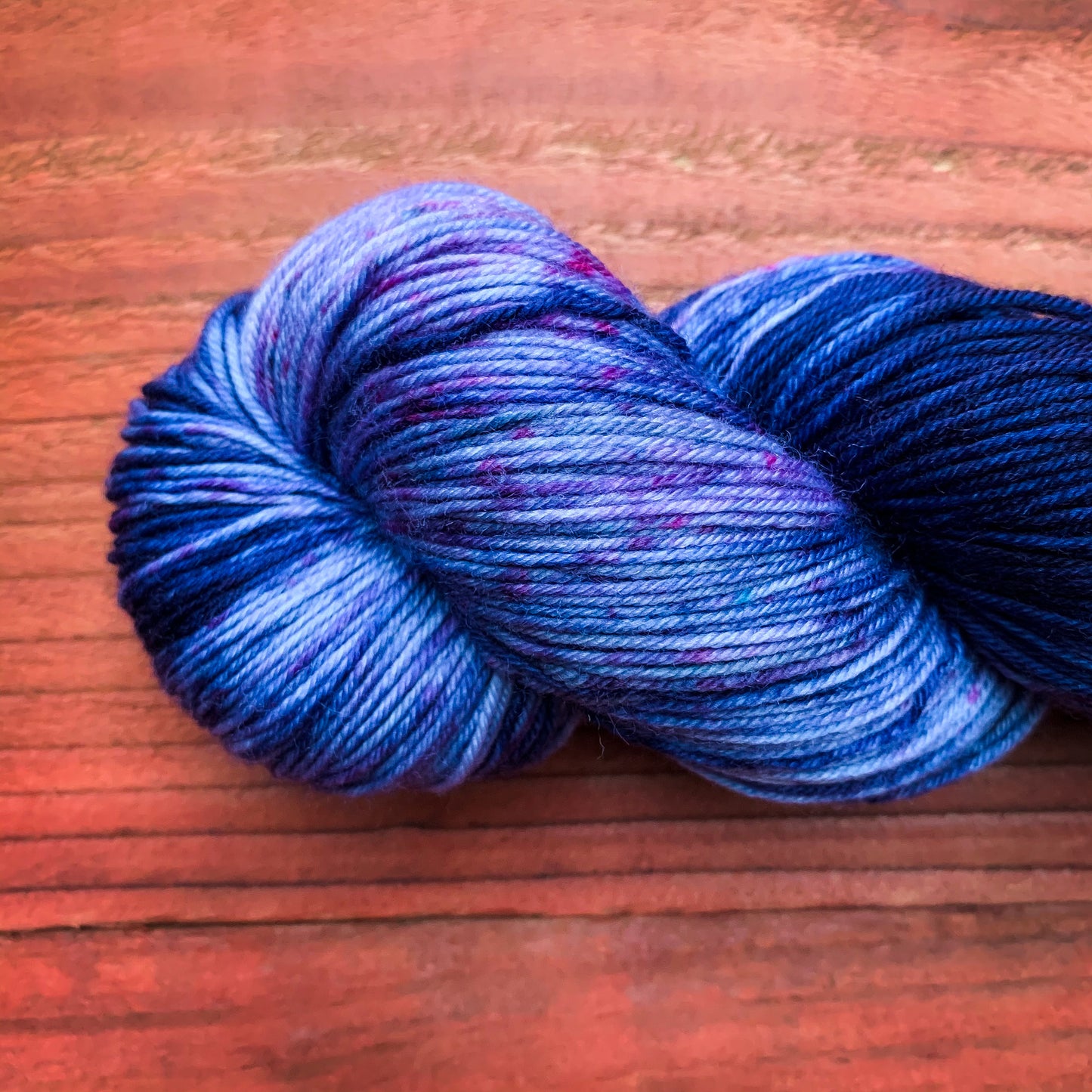 "Blueberry Fields" - hand dyed yarn