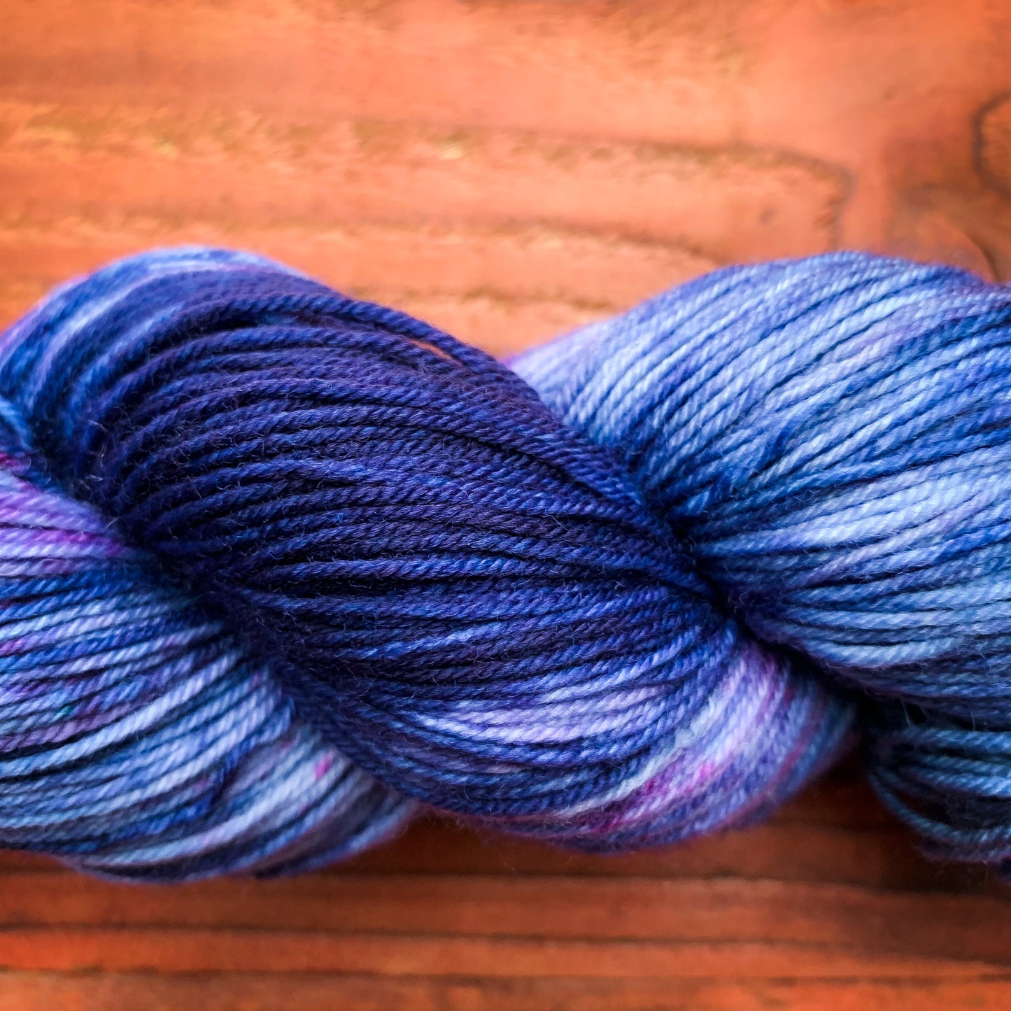 "Blueberry Fields" - hand dyed yarn