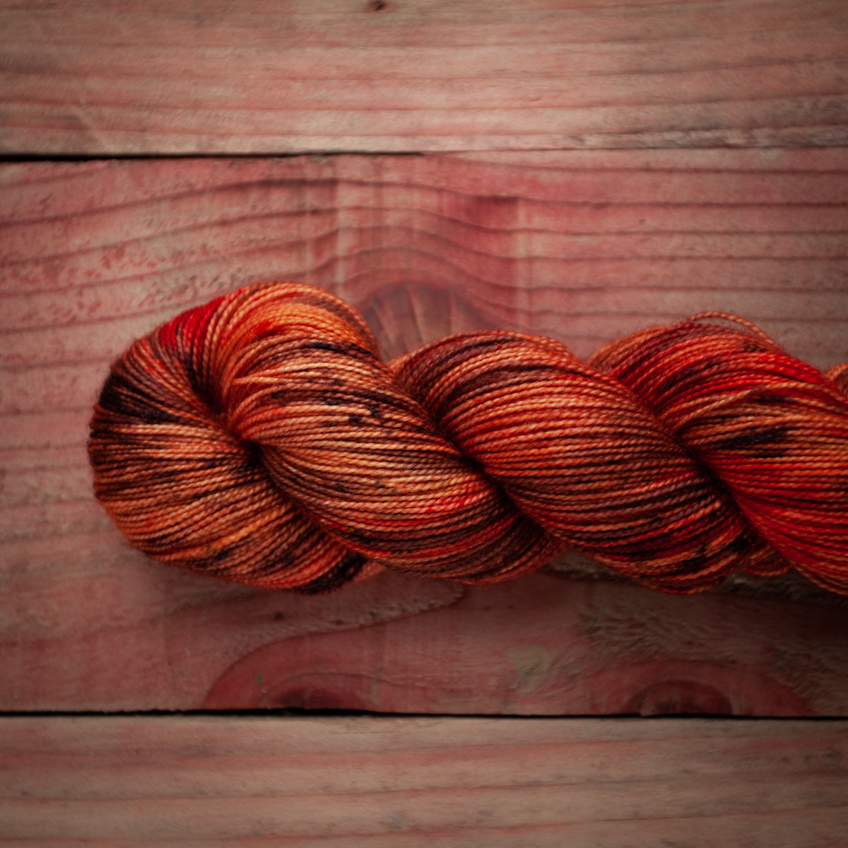 "Pumpkin Patch" - hand dyed yarn