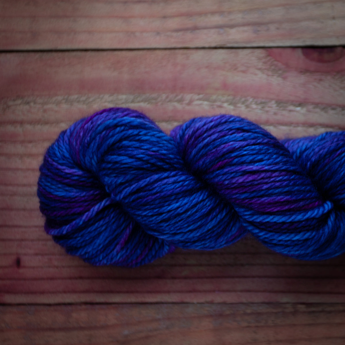 "Midnight Light" - hand dyed yarn