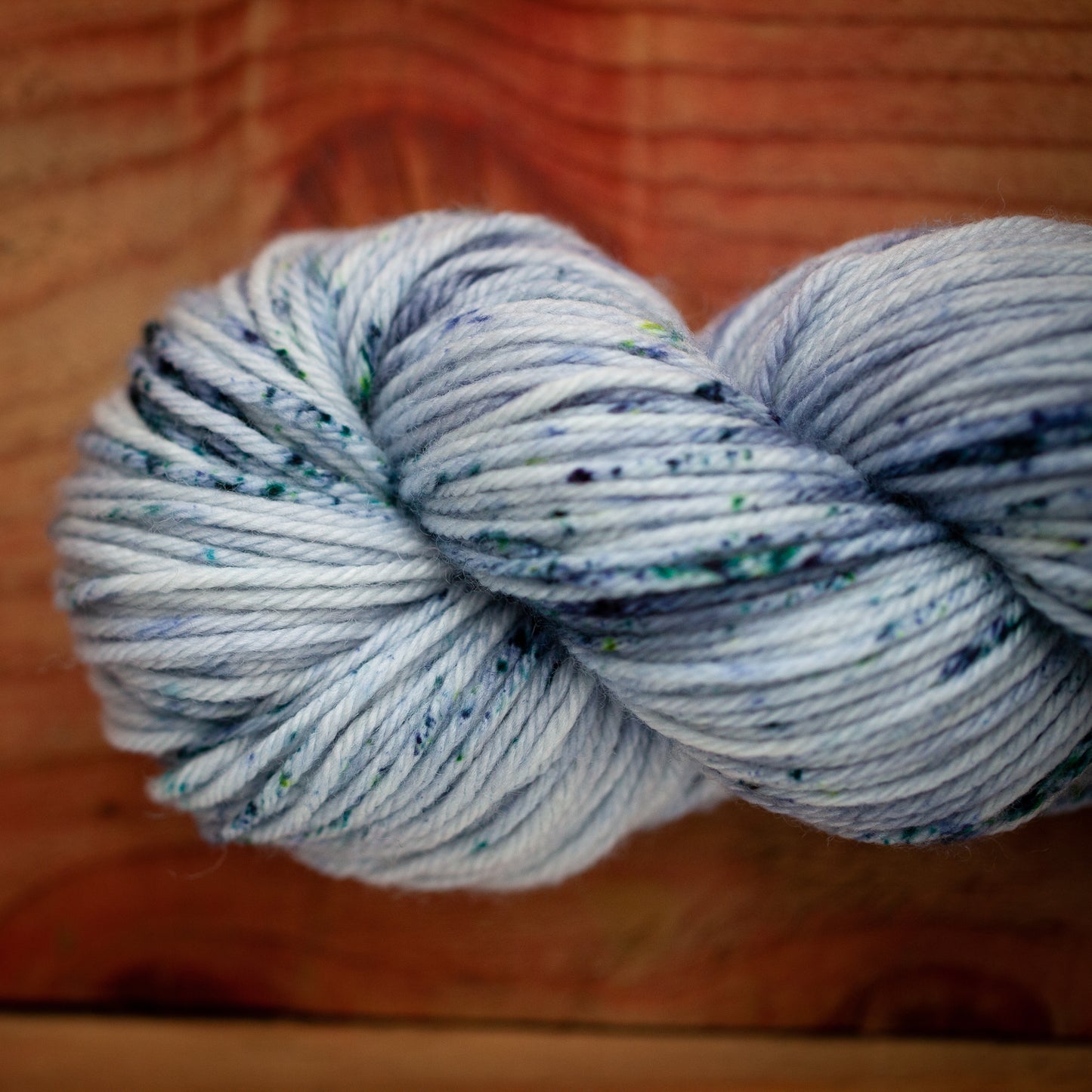 "Snow Crash" - hand dyed yarn