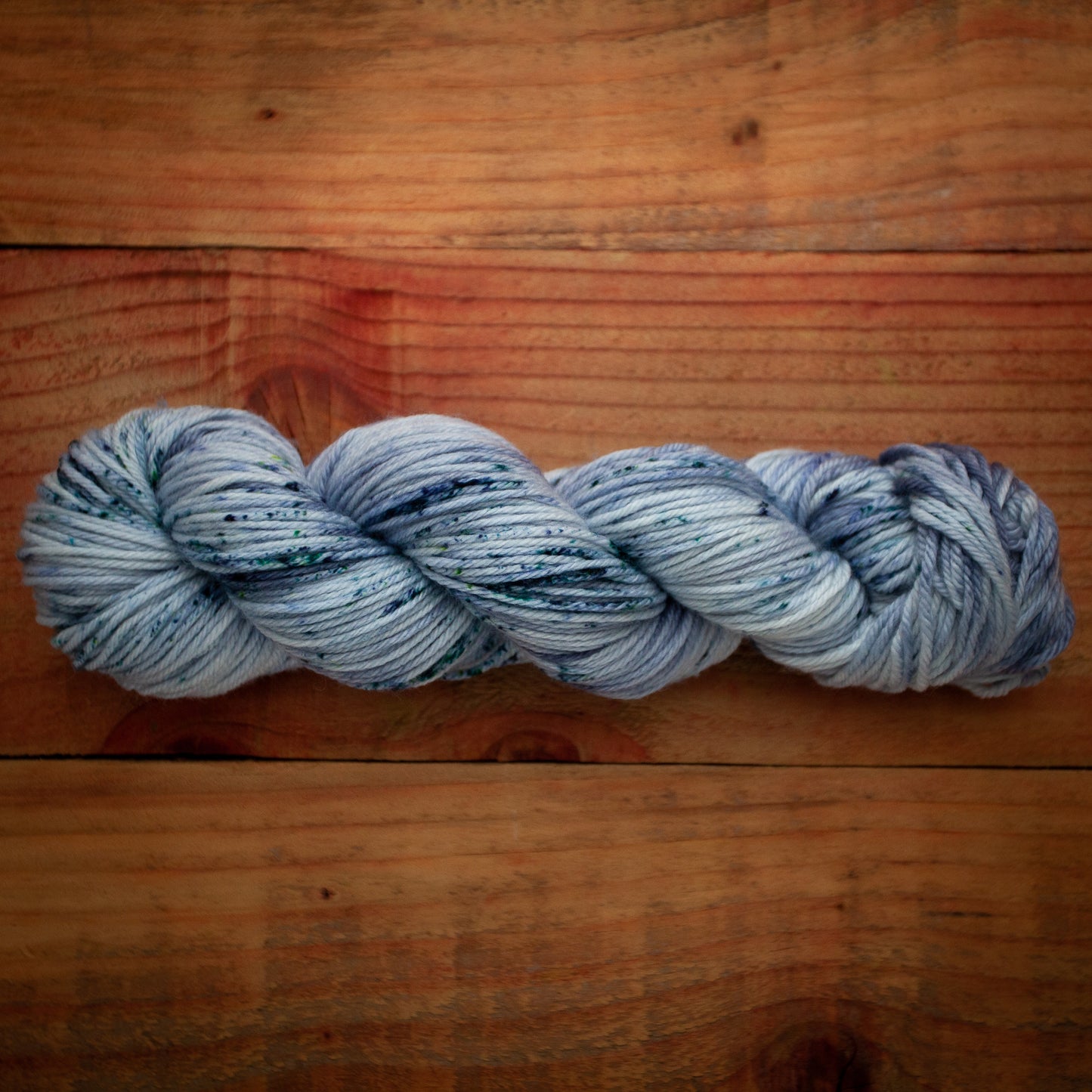 "Snow Crash" - hand dyed yarn