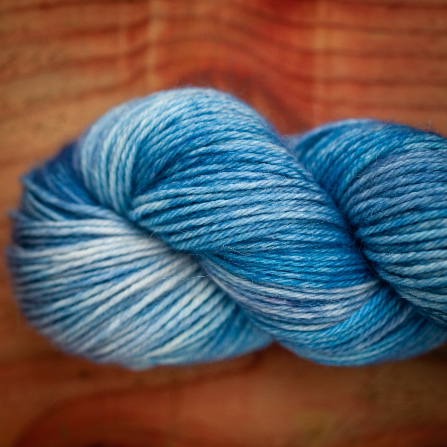 "Stonewashed" - hand dyed yarn