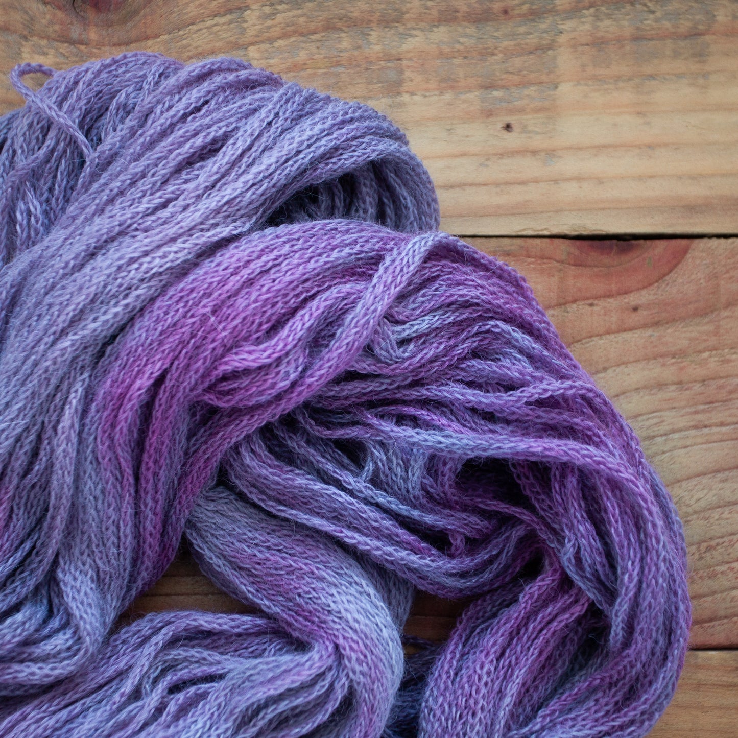 Sweater yarn set - "Lavender Fields" - wool and mohair skeins