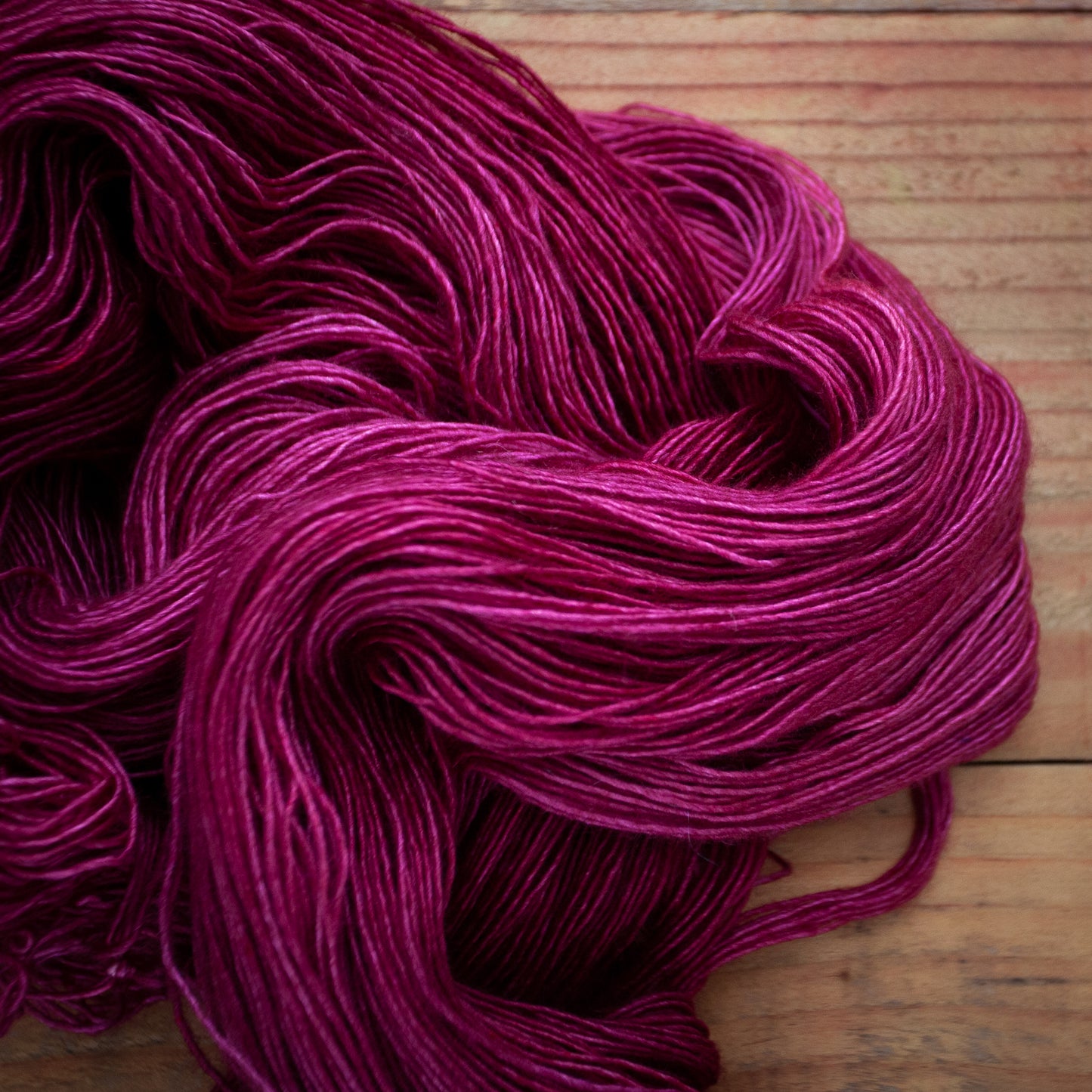 "Very Berry Crush" - hand dyed yarn