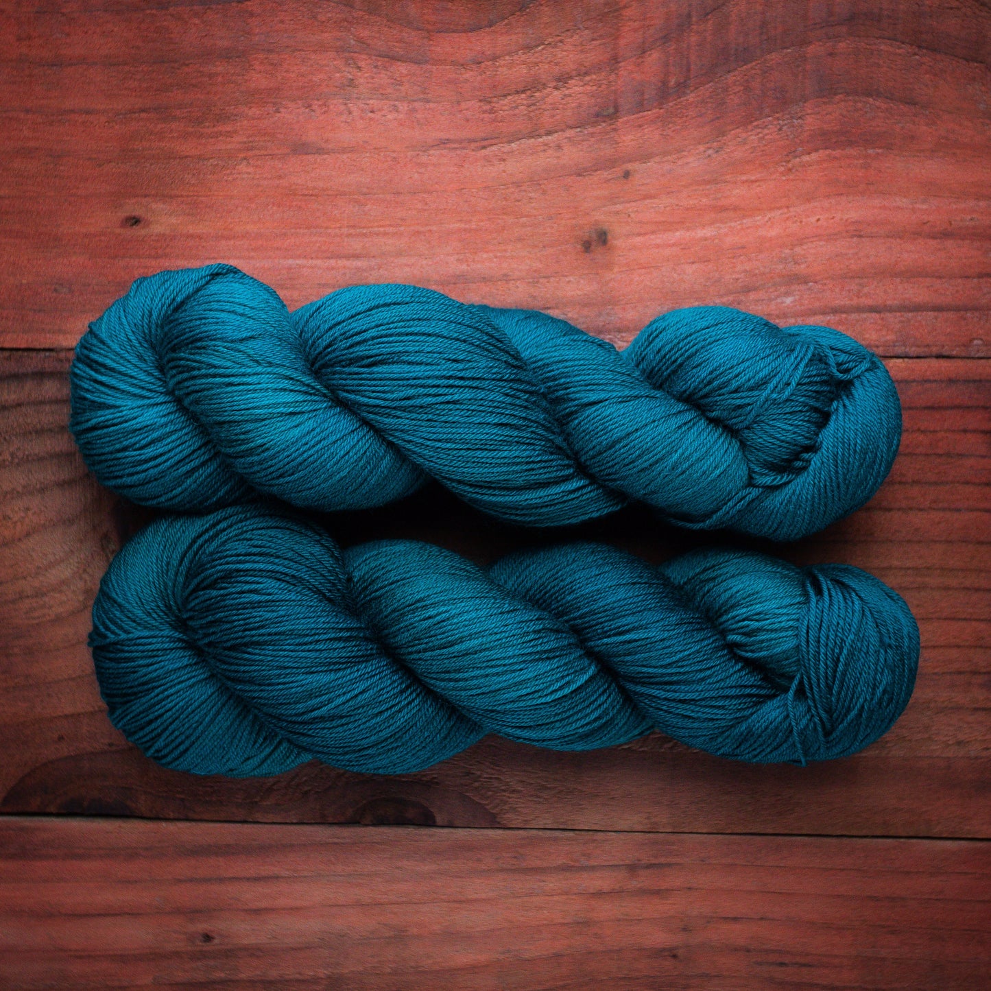 "Emerald Vines" - hand dyed yarn