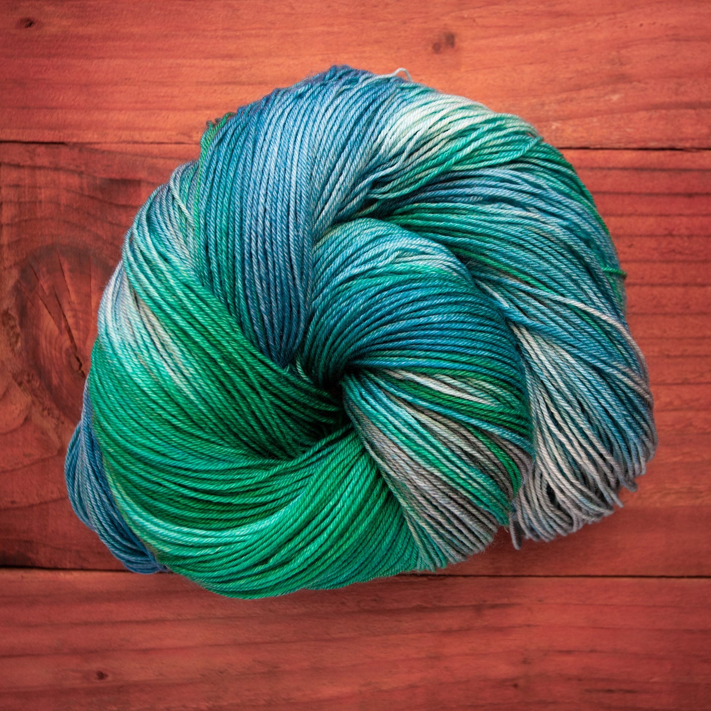 "Coastal Living" - hand dyed yarn